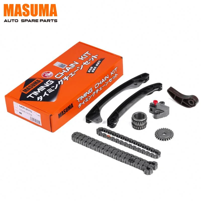 MGR-2010 MASUMA Auto Replacement timing chain belt kit 15043-1KT1A 15041-1KT0B 13070-1HC0B 13028-9U50A For NISSAN AD EXPERT VY12