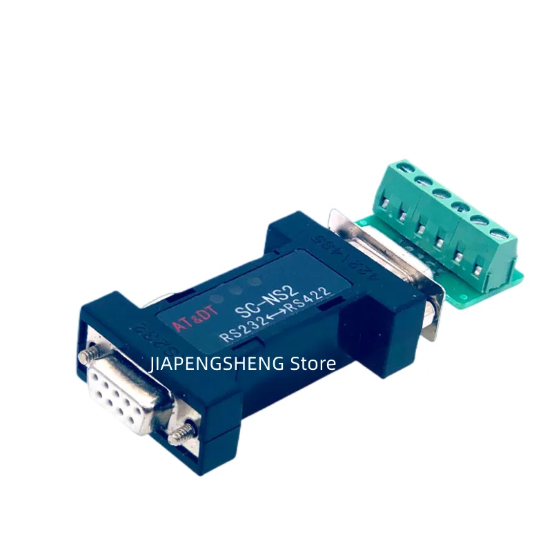 RS232 Serial Port to RS422 Passive Converter Module, Non-insulated Bidirectional Conversion, Industrial SC-NS2