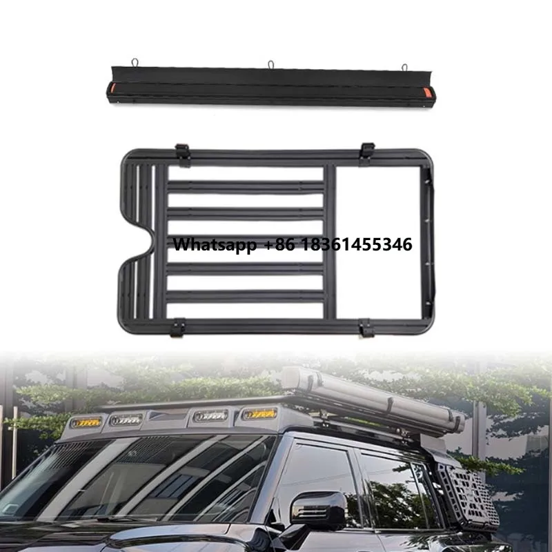 

For Jetour T1 Accessories Durable Platform Roof Rack & Sunshade Side Awning