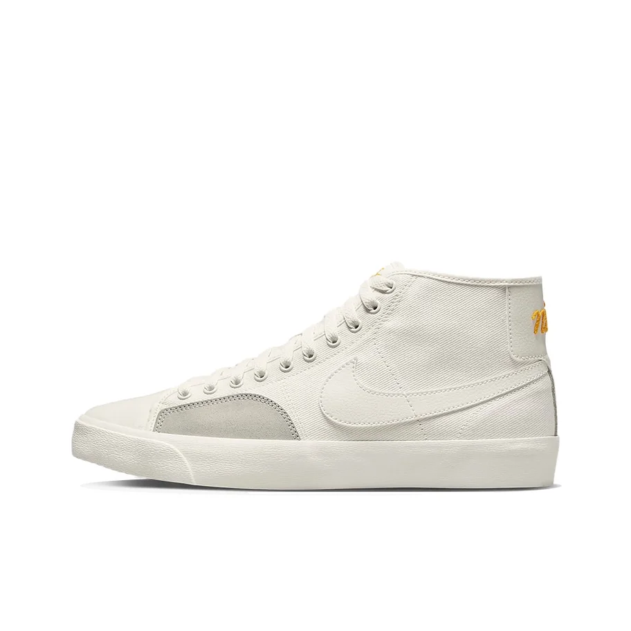 Nike SB Blazer Skateboard Shoes Unisex Mid Top White DH7479-100
