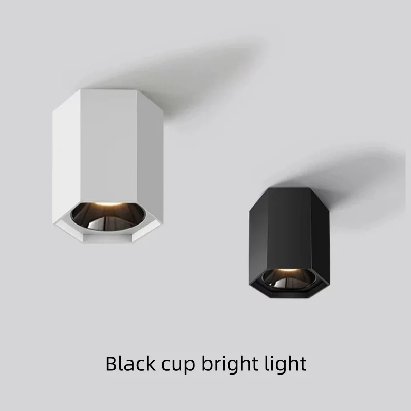 Hole-free LED Spotlight Living Room Background Wall Aisle Ownerless Ceiling Lamp Store Shopping Mall Outdoor Downlight