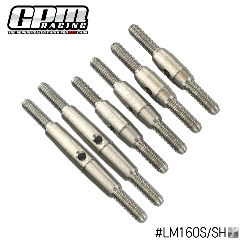 GPM SST Adjust Front Upp. Arm Tie Rod+Front Steering LOSI 1/18 Mini-T 2.0 Mini-B