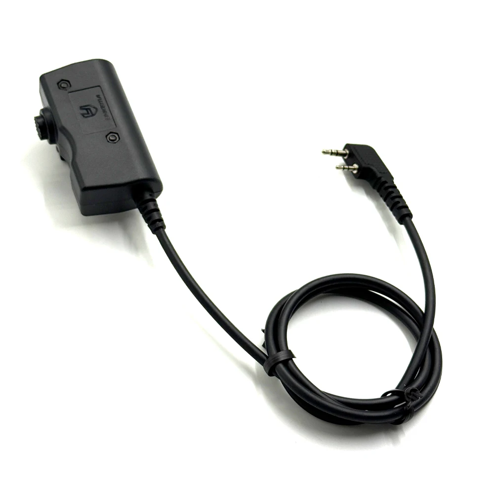 Tactical U94 PTT Adapter Airsoft Tactical Headset Kenwood(for baofeng) Plug Tactical Headset Accessory