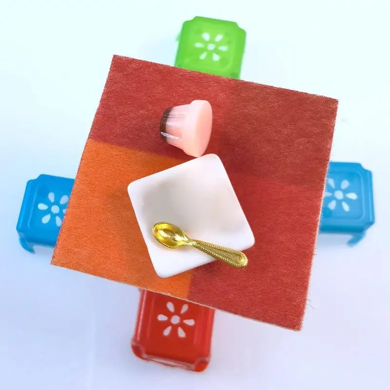 1 12 Scale Miniature Cake Dollhouse Kitchen Decor Alloy Resin Dessert Model Tiny Food Pretend Play Accessory for Doll House
