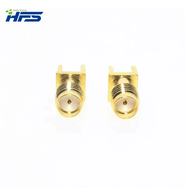 Hot End Launch Pcb Mount Sma Female Plug Straight Rf Connector Adapter Antenne Sma Connector 5Pcs