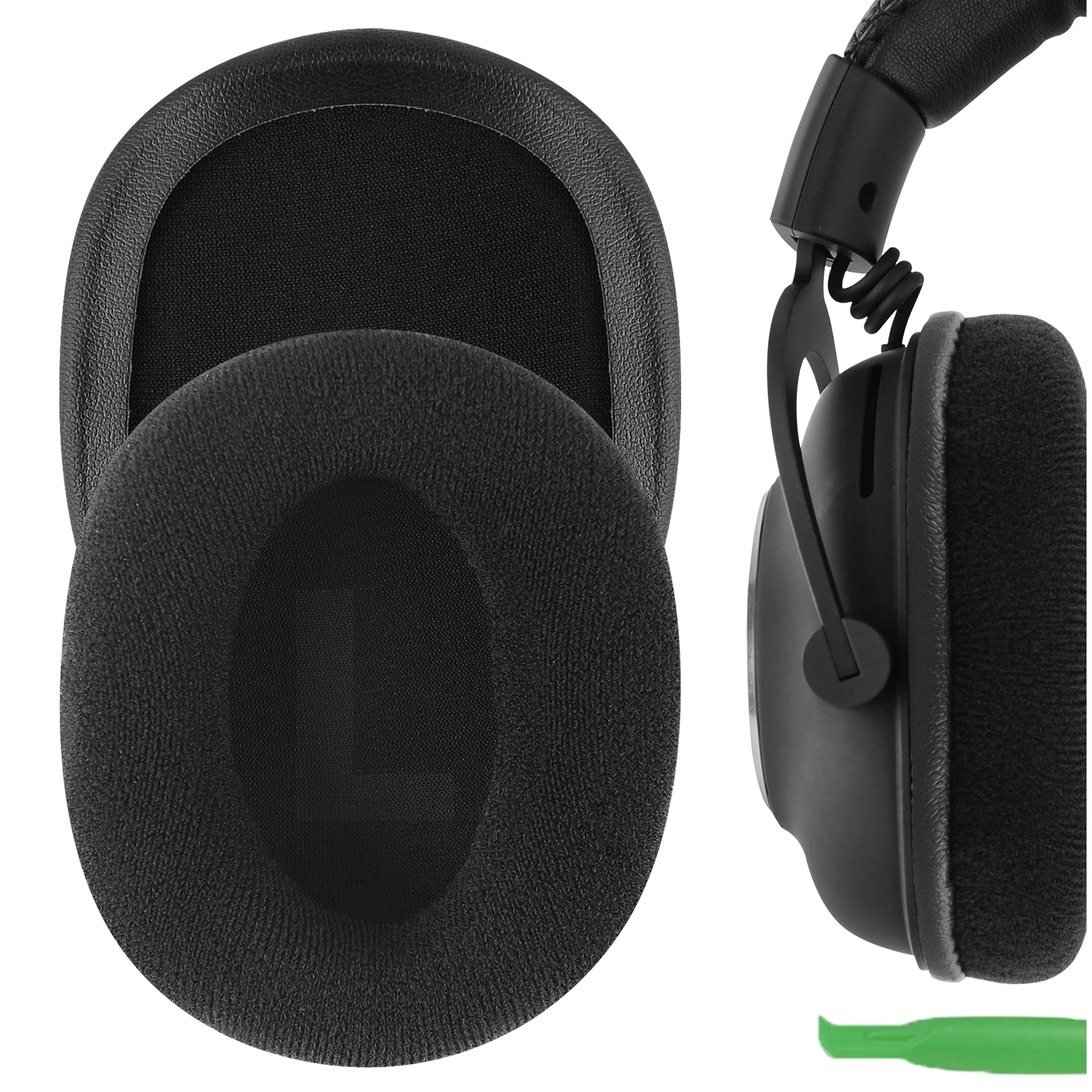 Geekria Comfort Velour Replacement Ear Pads for Logitech G Pro, G Pro X, G433, G233, G Pro X 2 Headphones Ear Cushion