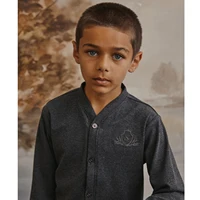 Collection de robes en jersey AS AW26, robe maxi pour filles, ensemble de vêtements brodés pour garçons, ensemble pour filles 4