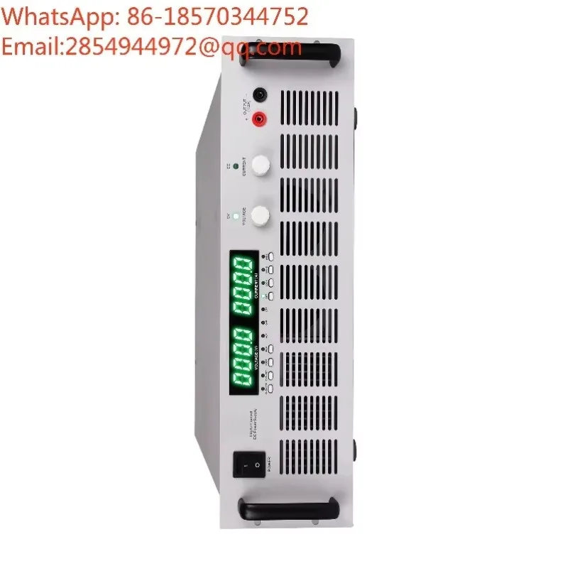 2027   6KW Programmable DC Power Supply, High Current Adjustable Output 100A, 300A, 500A, Industrial DC Power Supply Equipment