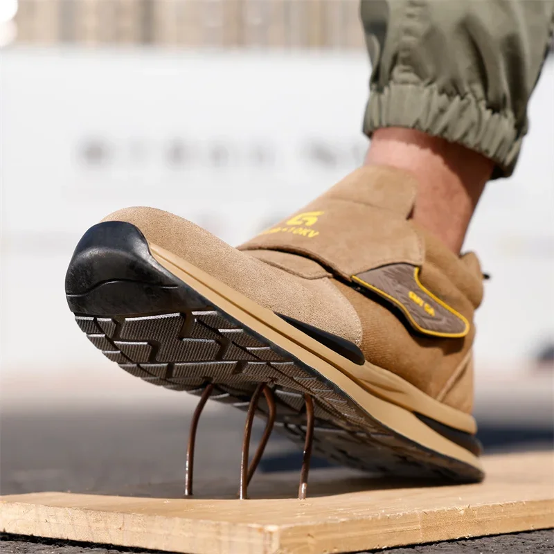 Moda 2024 ultime scarpe da saldatura resistenti al calore 10KV puntale in acciaio scarpe antinfortunistiche da lavoro da uomo scarpe da ginnastica