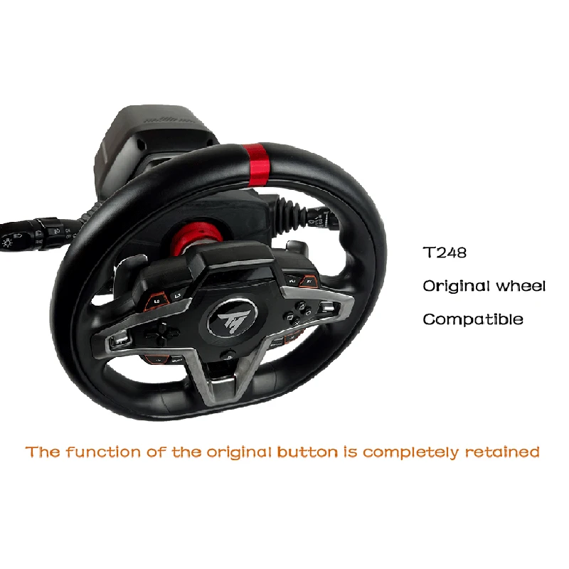 For ETS2 ATS racing simulator Logitech G27/G29 ForThrustmast T300 racing wheel adaptor Turnling light Wiper truck Simulator kit