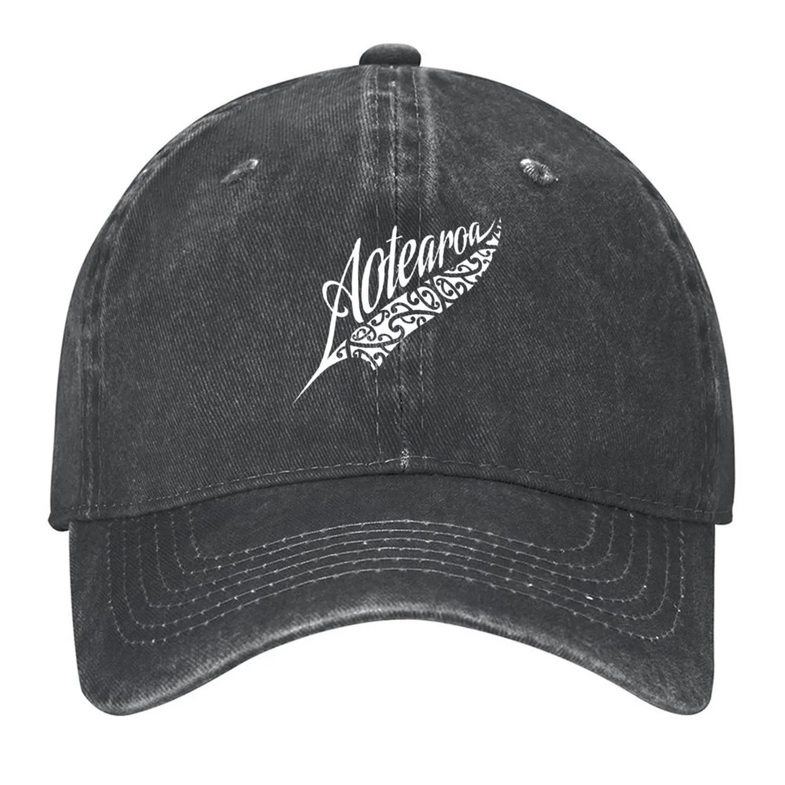 

New Zealand Aotearoa Kiwi Fern all blacks tattoo Baseball Cap black Snap Back Hat New Hat Beach Caps Male Women's