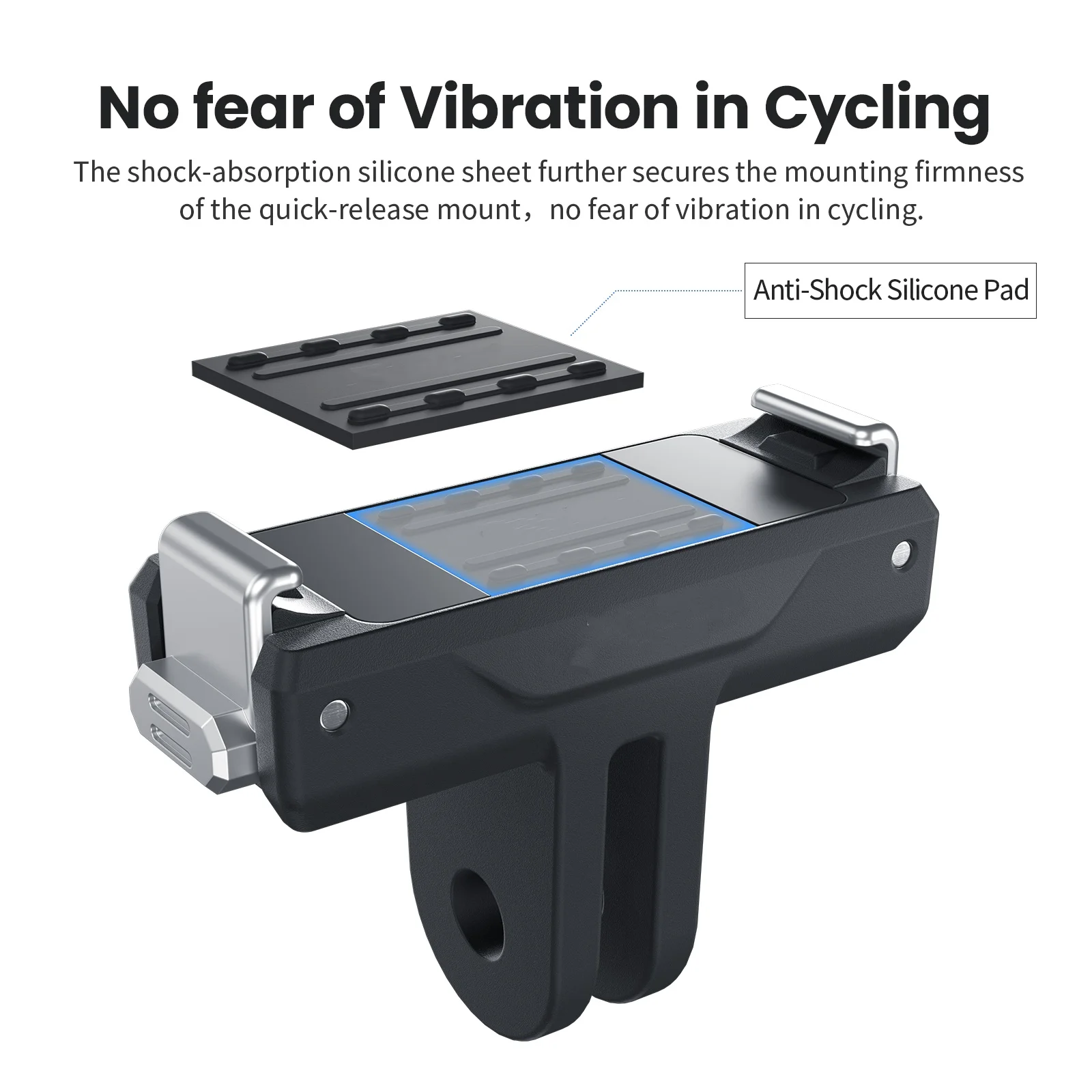 

For DJI OSMO 360/Action5Pro/4/3 Plastic Quick Release Base Plastic Quick Release Plate Expansion Accessories