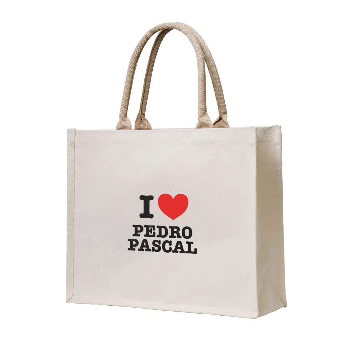 

I LOVE PEDRO PASCAL Tote Bag reusable grocery bags bag luxury women Women's bag Canvas