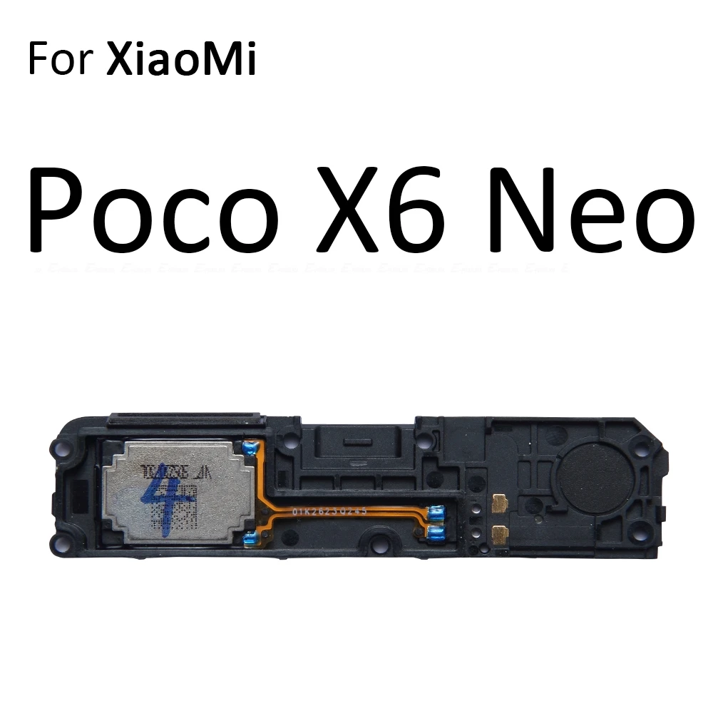 Posteriore Interno Suoneria Cicalino Altoparlante Altoparlante Parti Flex Per Xiaomi Poco M4 M5 M5s M6 X5 X6 Pro Neo Plus 5G 4G