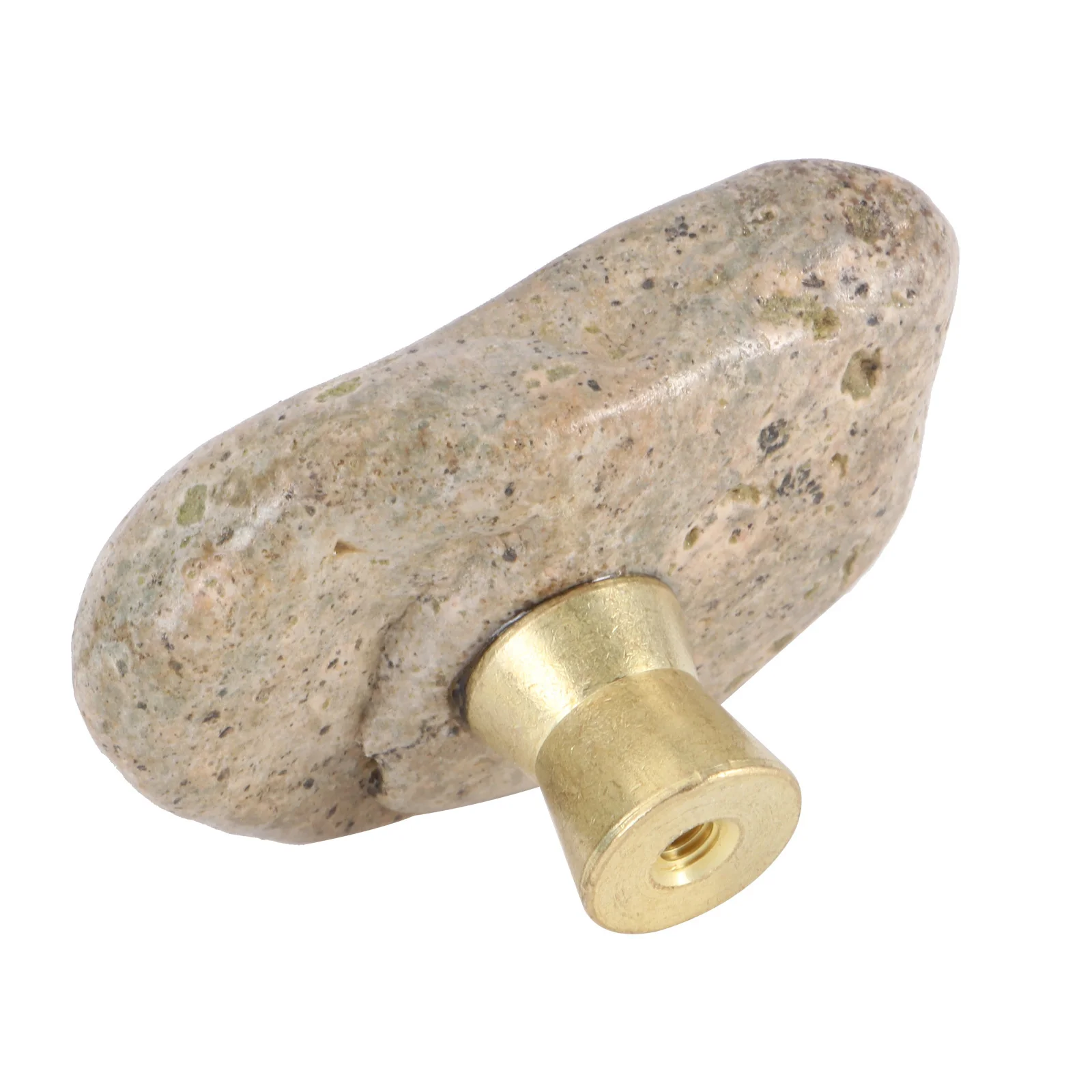 

1Pcs Cabinet Handle Stone Design Furniture Accessory Sturdy Drawer Handle Replacement for Door Wardrobe Furniture Accessory