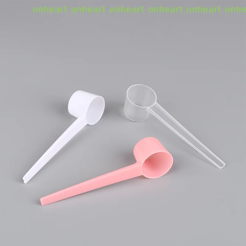 [C]10Pcs 5g Measuring Spoons Coffee Protein Milk Powder Scoop Home Kitchen Gadgets DIY Plastic Measuring Spoon