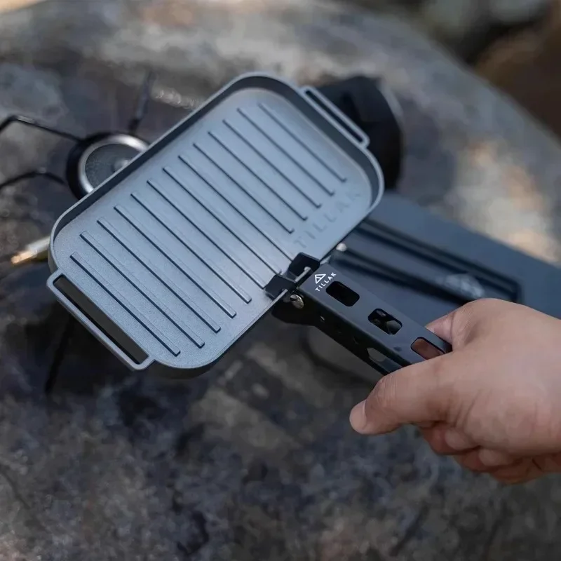 

Outdoor Mini Grill Lightweight Camping Portable BC Hiking Alcohol Oven