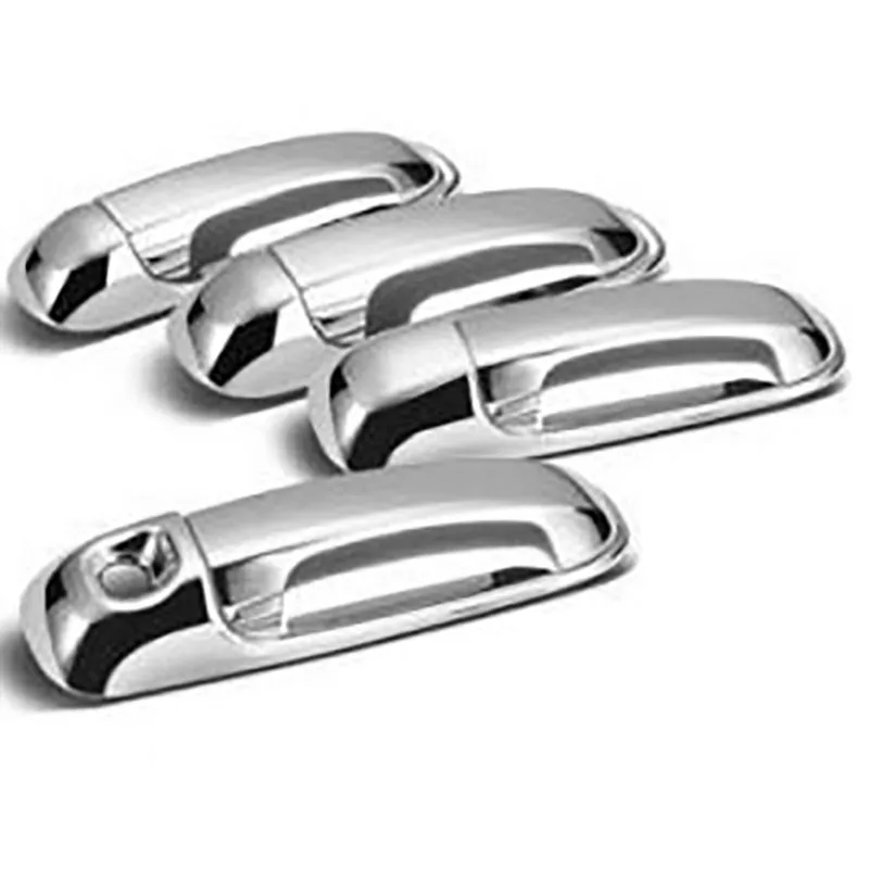 8Pcs/Set ABS Chrome 4 Door Outside Handle Cover Trims For 2002-2008 Dodge Ram 1500 2500 3500 Car Styling