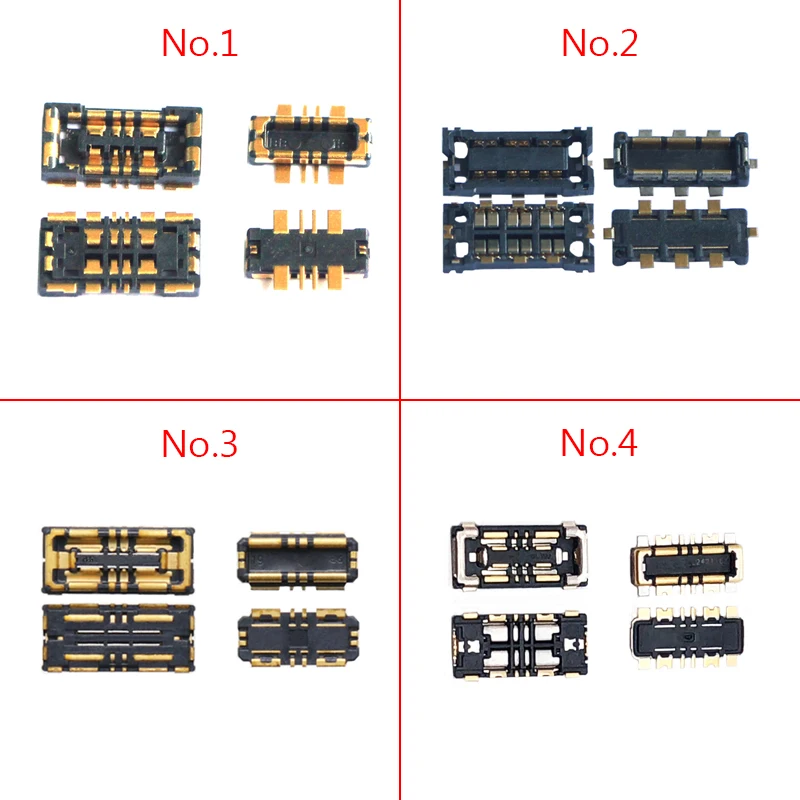 1Set FPC Connector Battery On Board For HUAWEI P10 P20 P30 P40 P50 Mate 9 10 20 30 40 50 RS/Enjoy 8 Y6 Play Nova Honor V30 60 70