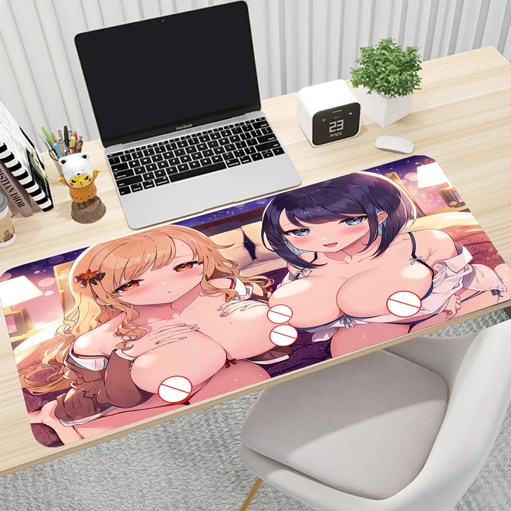 Hentai Big Ass Sex Large Mice Pad Nude Table Mat Hip Voluptuous Carpet Erotic Anime Playmat Naked Girls Gamer Rug Accessories XL