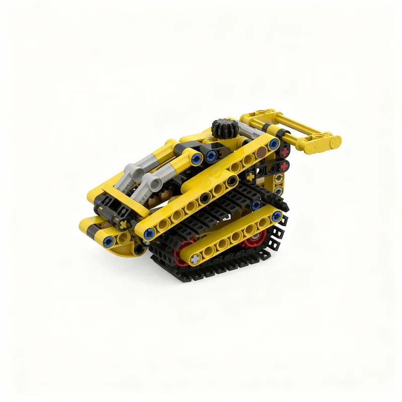 156pcs MOC Technical Tracked Racer Model Building Blocks Christmas Gift Education Assemble Idea Creative DIY Birthday Collection