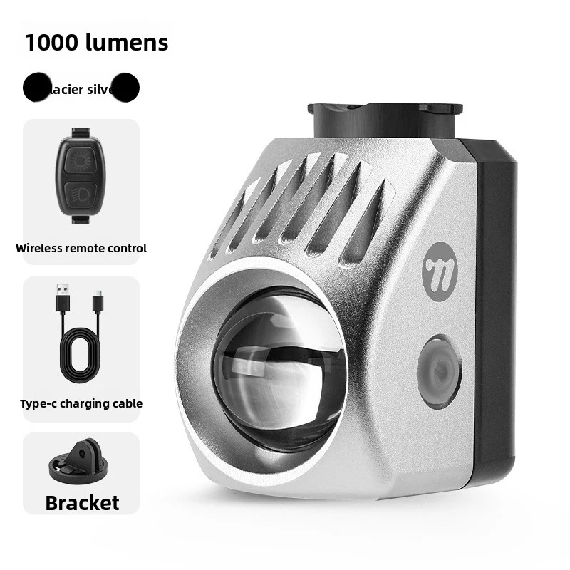 

1600LM Bicycle Headlight, Under-Mounted LED Bike Light with IPX6 Waterproof & Wireless Remote