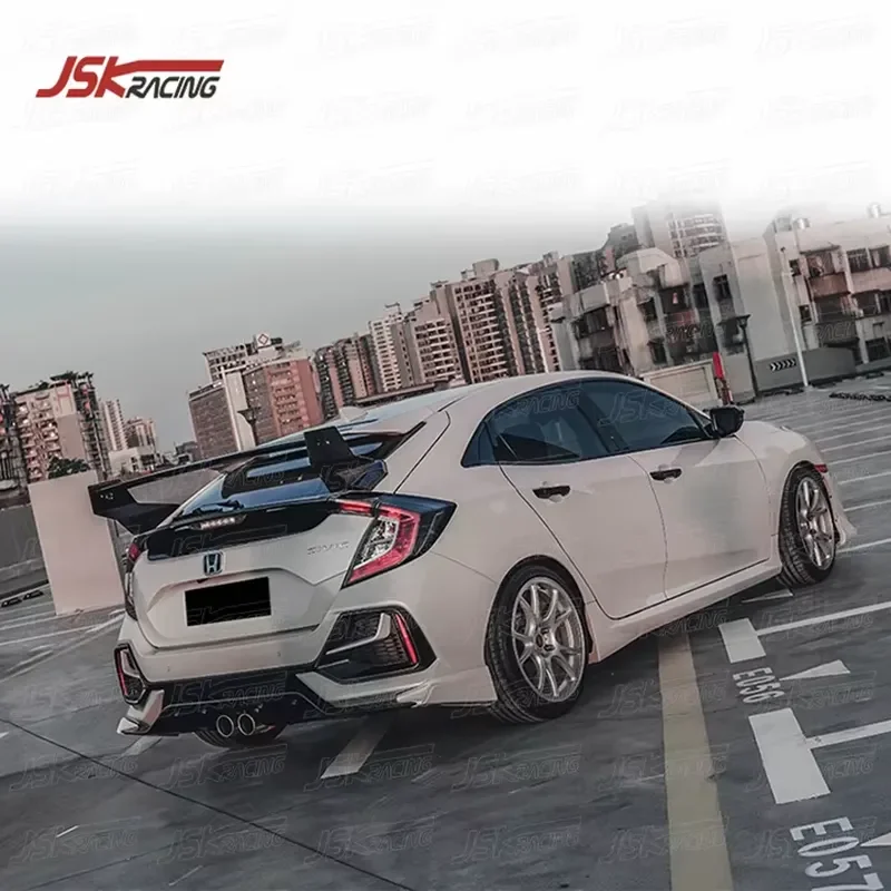 MUG STYLE CARBON FIBER REAR SPOILER for 2017-2021 HONDA CIVIC TYPE-R FK7 FK8