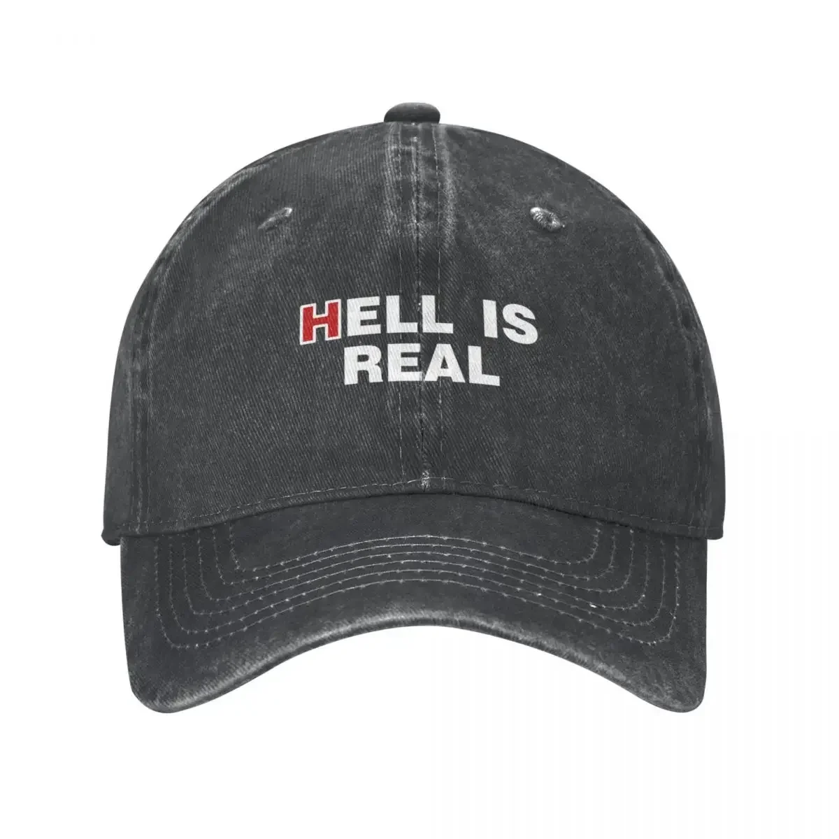 Hell Is Real-sombrero de vaquero para hombre y mujer, accesorio para el sol, envío directo, novedad