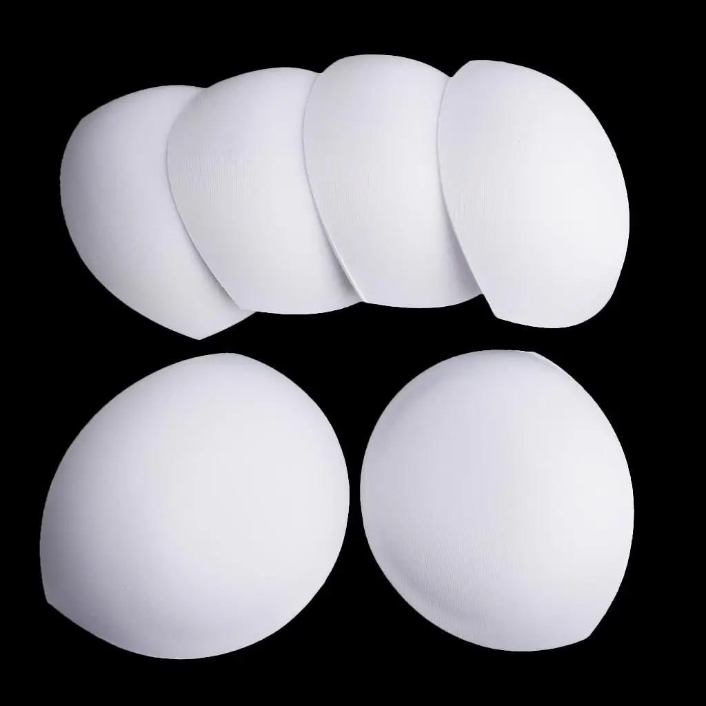 Sport Bra Pad Insert Lightweight Foam Cup Removable Breast Enhancer for Bikini Bralette Swimwear