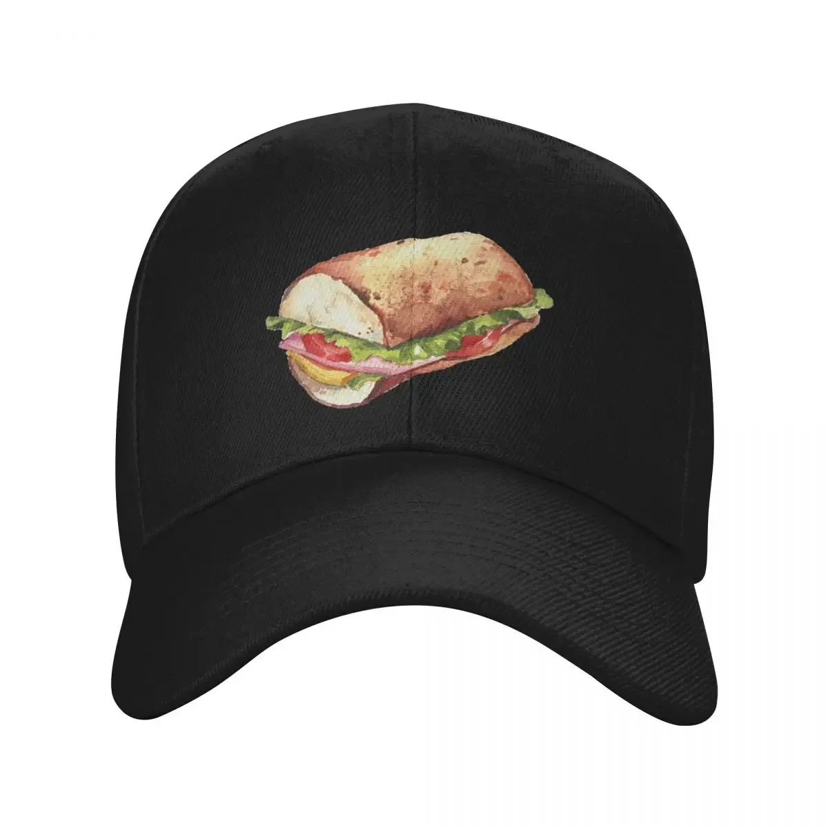 

Sub Ham Sandwich Baseball Cap sun caps Golf Cap Mens Hats Women's