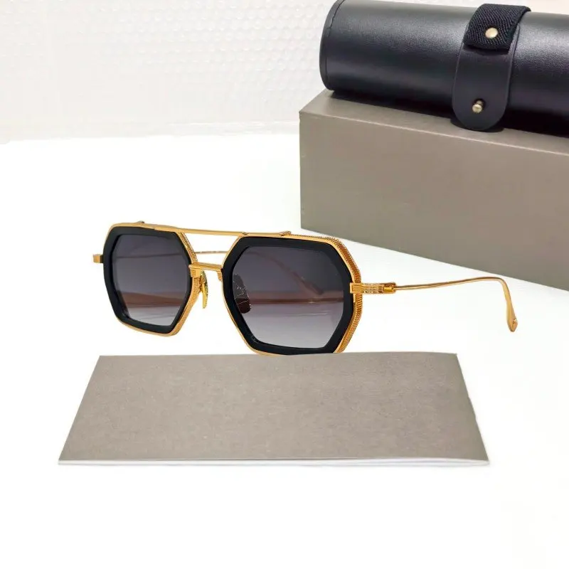 

Model S-465B Wholesale Luxury brand Sunglasses Alloy Frame and Acetate Temple UV400 Designer Eyewear for Men Women with box