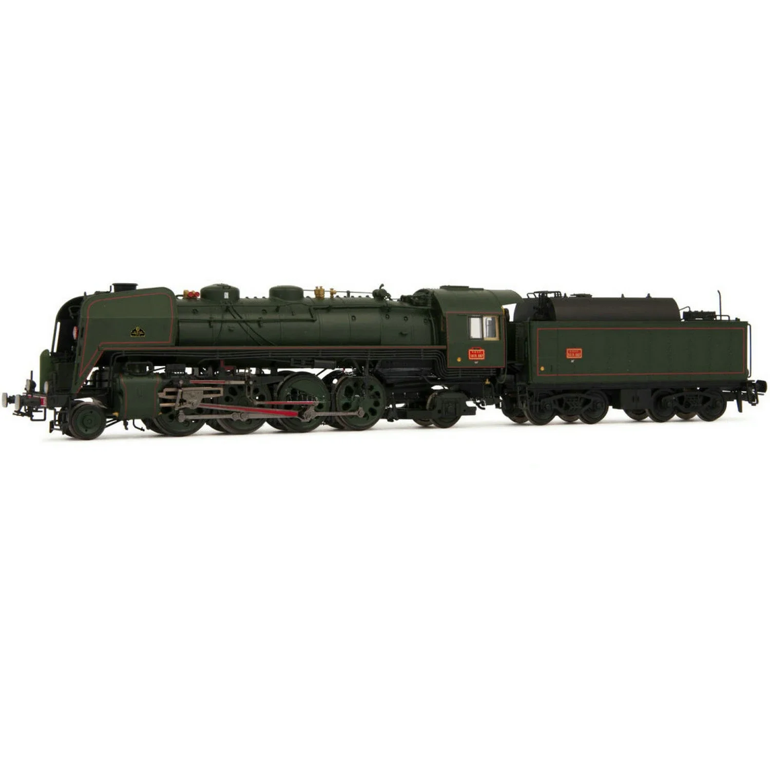 N Type 1/160 Train Model ARNOLD 2482S Digital Sound Effect Type 141 Steam Locomotive SNCF Third Generation Rail Car Toy