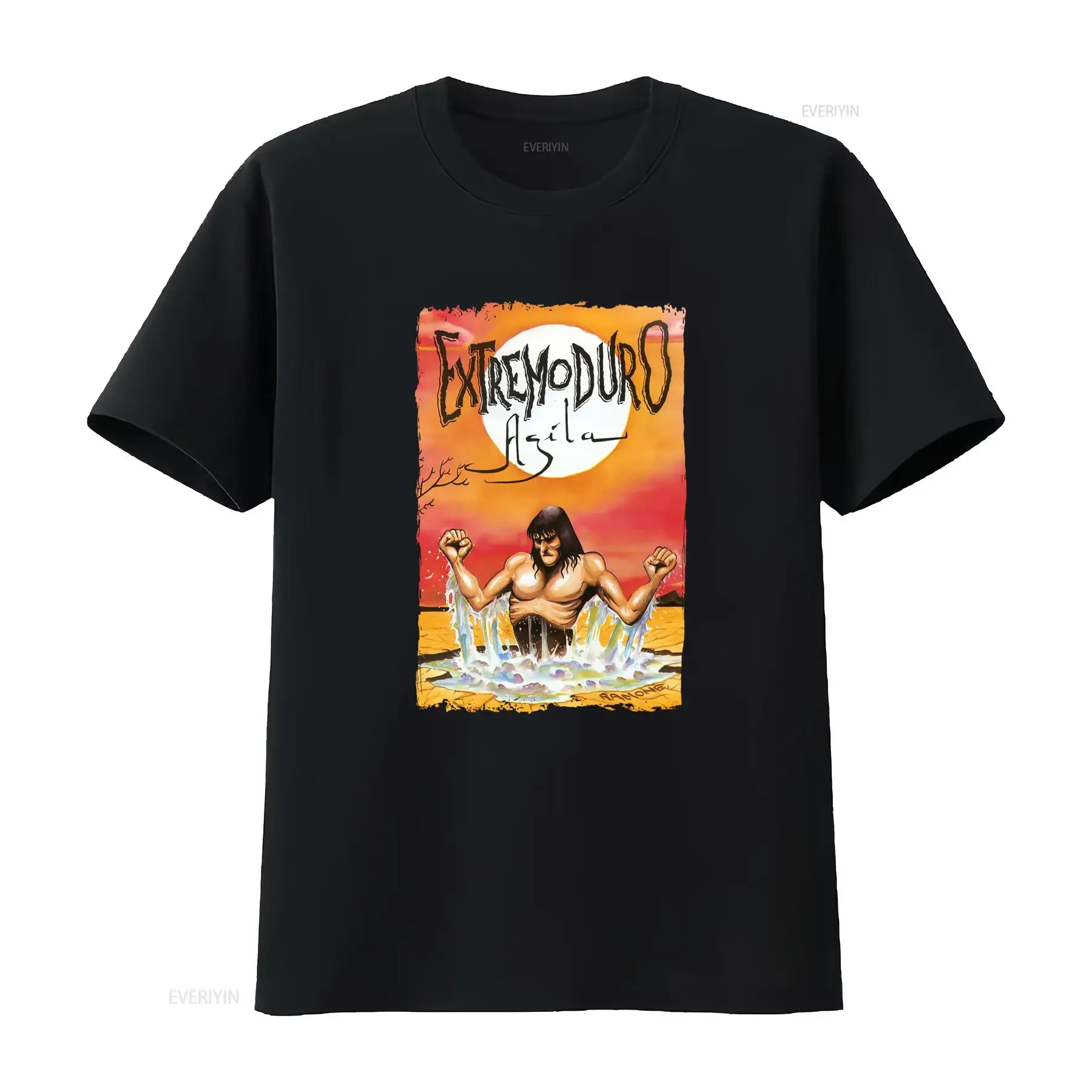 Camiseta vintage rara de la gira Extremoduro Agila 1996 talla Ml vintage Washed Top For Everyday Wear Breathable Soft graphic