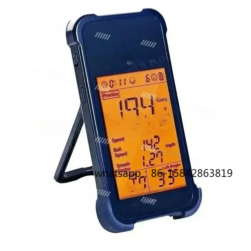 Golf Swing Analyzer Distance Meter Portable Electronic Smart Golf Training Practice Equipment for Outdoor Sports