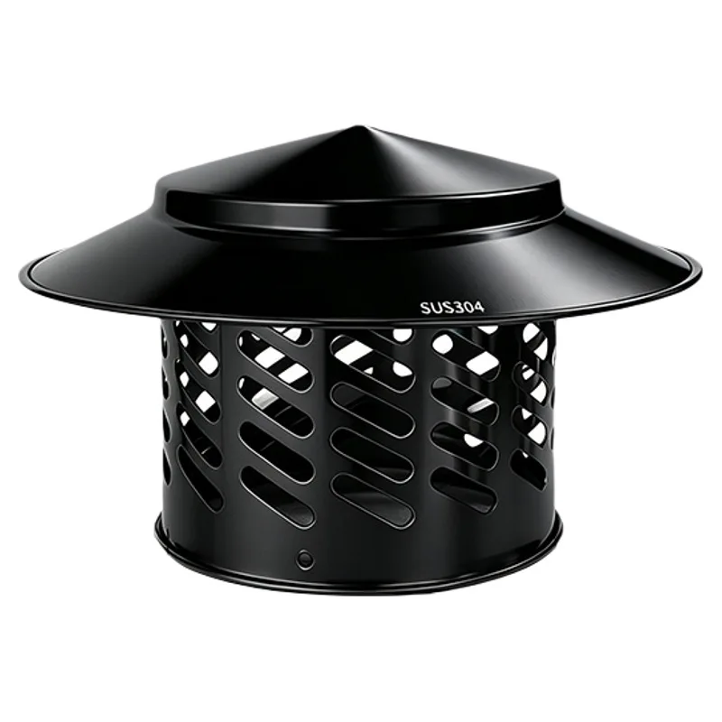 Conical Chimney Guard Stainless Steel Chimney Cap 304 Stainless Steel Construction Oversized Conical for top Design