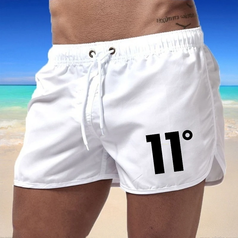 2024 New Hot Summer Swim Trunks Sport Gym Running Shorts maschile Beachwear pantaloncini da spiaggia di lusso Quick Dry Mens Siwmwear Board slip