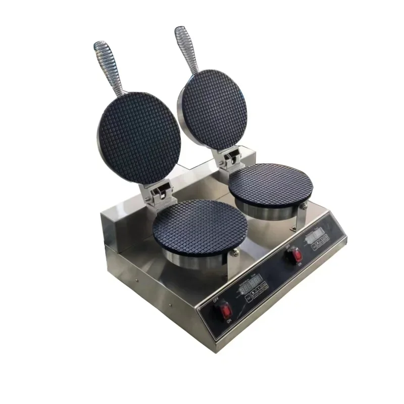 Factory Price Electric Crispy Ice Cream Cone Baker Machine Waffle Cone Egg Roll Making Machine