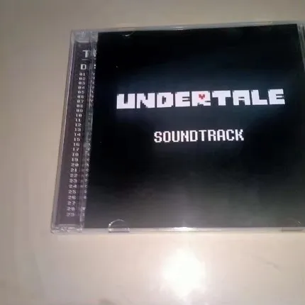 Spiel Anime UNDERTALE Toby Fox Musik CD Greatest Hits OST Album 2 Stück Musikaufzeichnung Cosplay Walkman Auto Soundtracks Box Collection