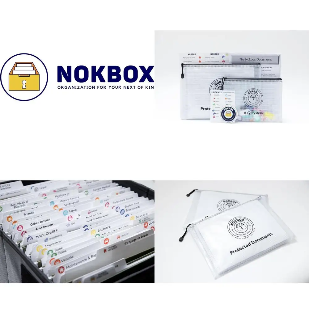 

Home & Office Document Organizer: DIY Estate Planning Kit for Family Legacy and Paper Management