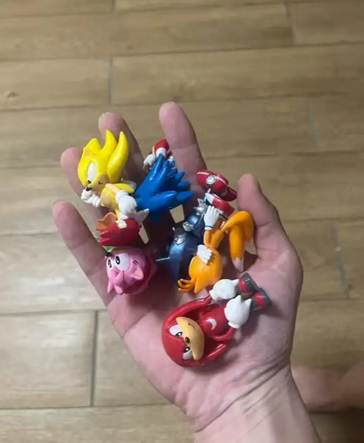 6PCS Sonic Handmade…
