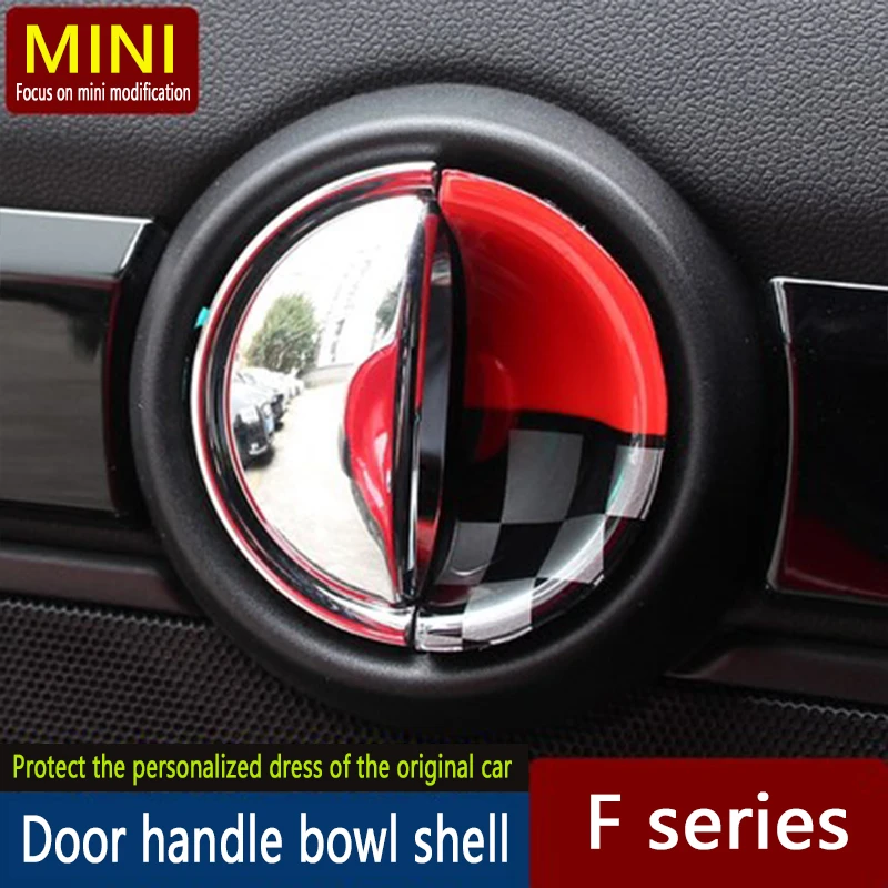 

For MINI Cooper Car Interior Door Handle Decorative Shell F56 Door Bowl Decorative Sticker F55 Plus F60