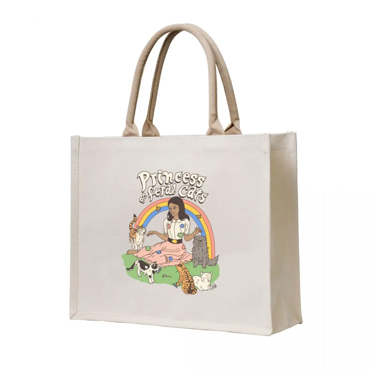 

Princess Of Feral Cats 2 Tote Bag Women's bags Canvas bag Women's shopping bag