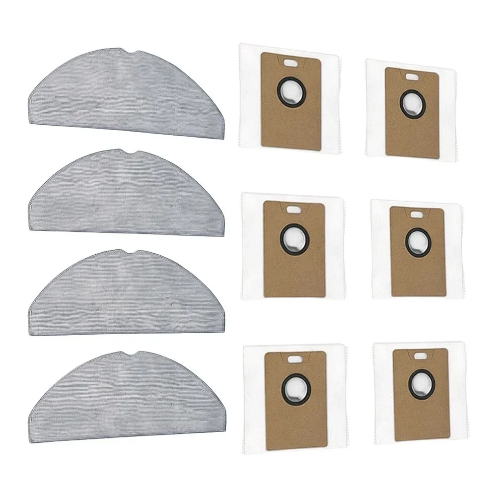 Replacement Mop Cloth Dust Bag Kit Compatible B40 L15 Ultra L15 Microfiber Precise Fit Robot Vacuum Spare Accessory Easy Install