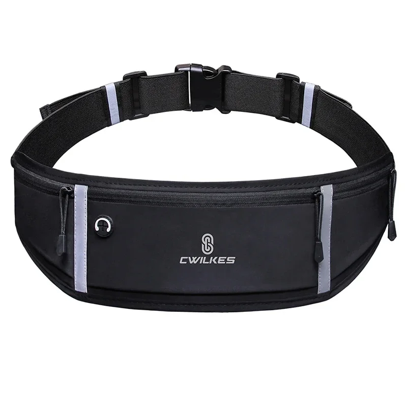 CWIKLES Sports Fanny Pack Women Running Belt Waist Bag Men Waterproof Gym Phone Pouch Banana Bags Run Accessories