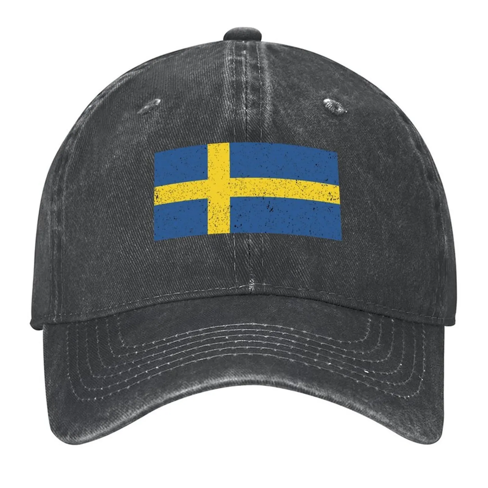 

Sweden flag lover gift Classic T-Shirt Baseball Cap Rugby Hat Man For The Sun Funny hats Vintage Woman Hats Men's