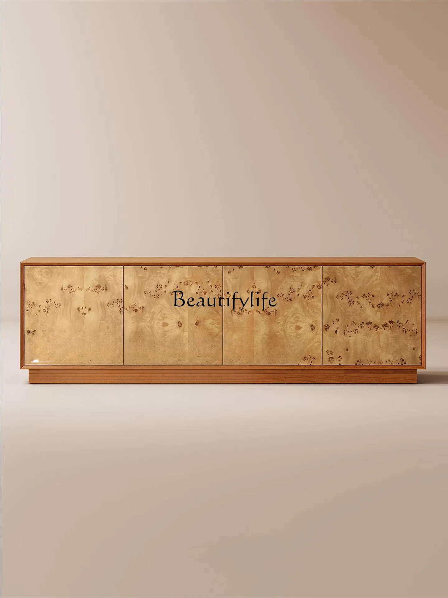 

ls42Medieval wabi sabi wind minimalist retro living room audio-visual cabinet high sense