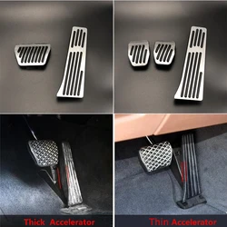 Car-Styling metal Alloy Pedal cover case for BMW 1 2 3 4 5 6 7-series X1 X3 X4 X5 X6 E71 E72 F15 F16 E46 E60 E92 E93 F30 F31 F32