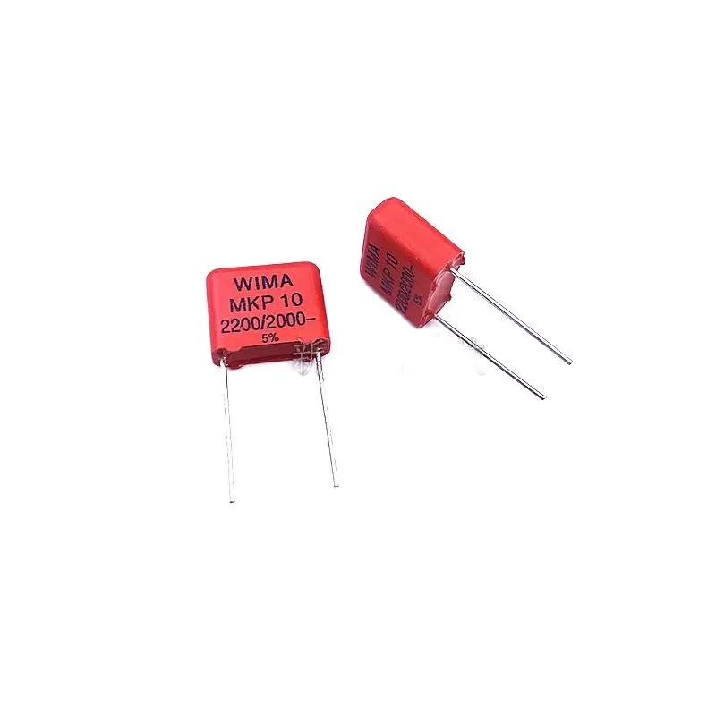 

10 шт./Немецкий конденсатор Weimar WIMA 2000V 222 0,0022 UF 2200PF 2n2 MKP10 ножное расстояние 10