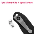 Silvery with Screws