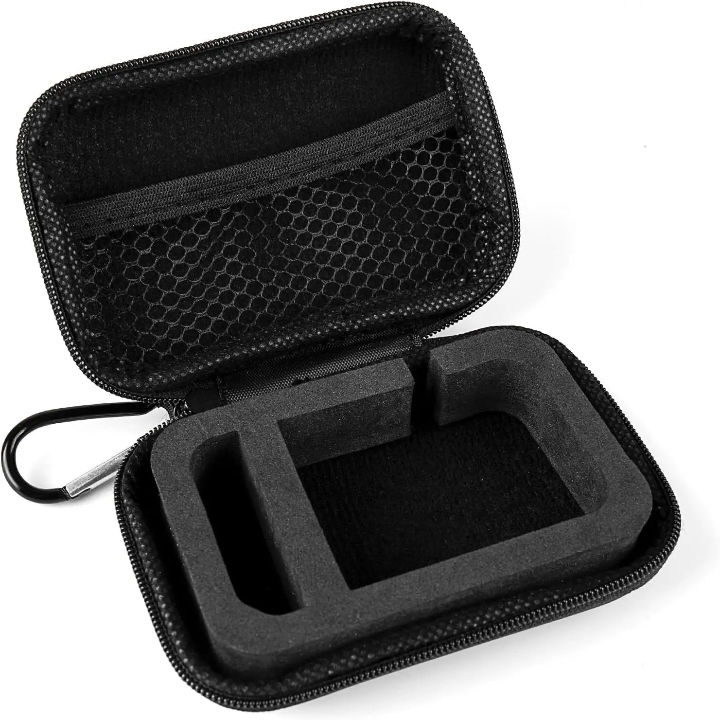 

EVA Travel Case for In-Ear Monitors with Carabiner, Fits Multiple Earbuds and Cables